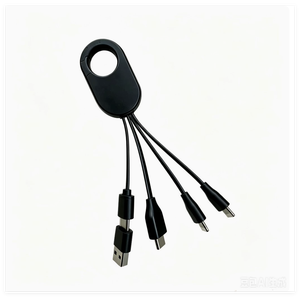 Câble de charge portable 3-en-1 / 4-en-1 / 5-en-1, câble de données multi-<span class=keywords><strong>USB</strong></span> à charge rapide 5V 3A pour téléphones Type-C et Micro <span class=keywords><strong>USB</strong></span> - Product Image 4
