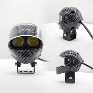 Mini Faro Delantero LED para Motocicleta, 2 Lentes, Luz Antiniebla Auxiliar para Exploradores, Modelo MO-H211, 1 Año de Garantía - Product Image 2