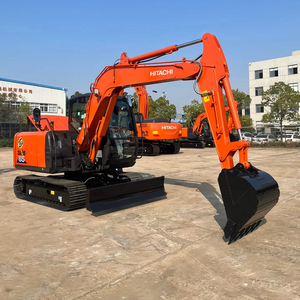 ZX65 HITACHI มือสองรถขุดมือสองสำหรับขายในประเทศจีน6.5ตันสะเทินน้ำสะเทินบกพร้อมปั๊มเครื่องยนต์และส่วนประกอบมอเตอร์หลัก - Product Image 1