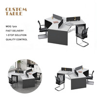 Bureau d'ordinateur compact de qualité supérieure pour petit bureau, design moderne et élégant, fonctionnel, abordable, sélection de meubles de haute qualité