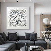 Vente directe d'usine, peinture décorative, nouvelle tendance, art moderne abstrait, art mural personnalisé, peintures murales de haute qualité