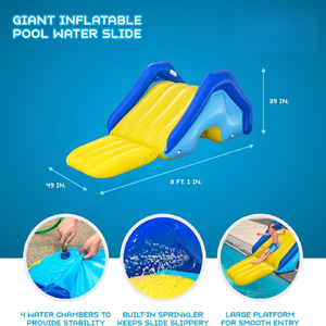 Muebles de Decoración al por Mayor, Tobogán Inflable de PVC Personalizado OEM para Piscina con Juguetes para Niños - Product Image 5