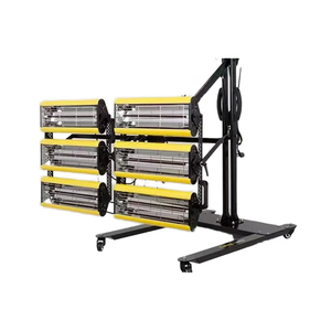 Lámpara para hornear para pintura de automóviles, cabina de pintura, lámpara para hornear móvil infrarroja de onda corta, pintura de secado a alta temperatura, 7800W - Product Image 1