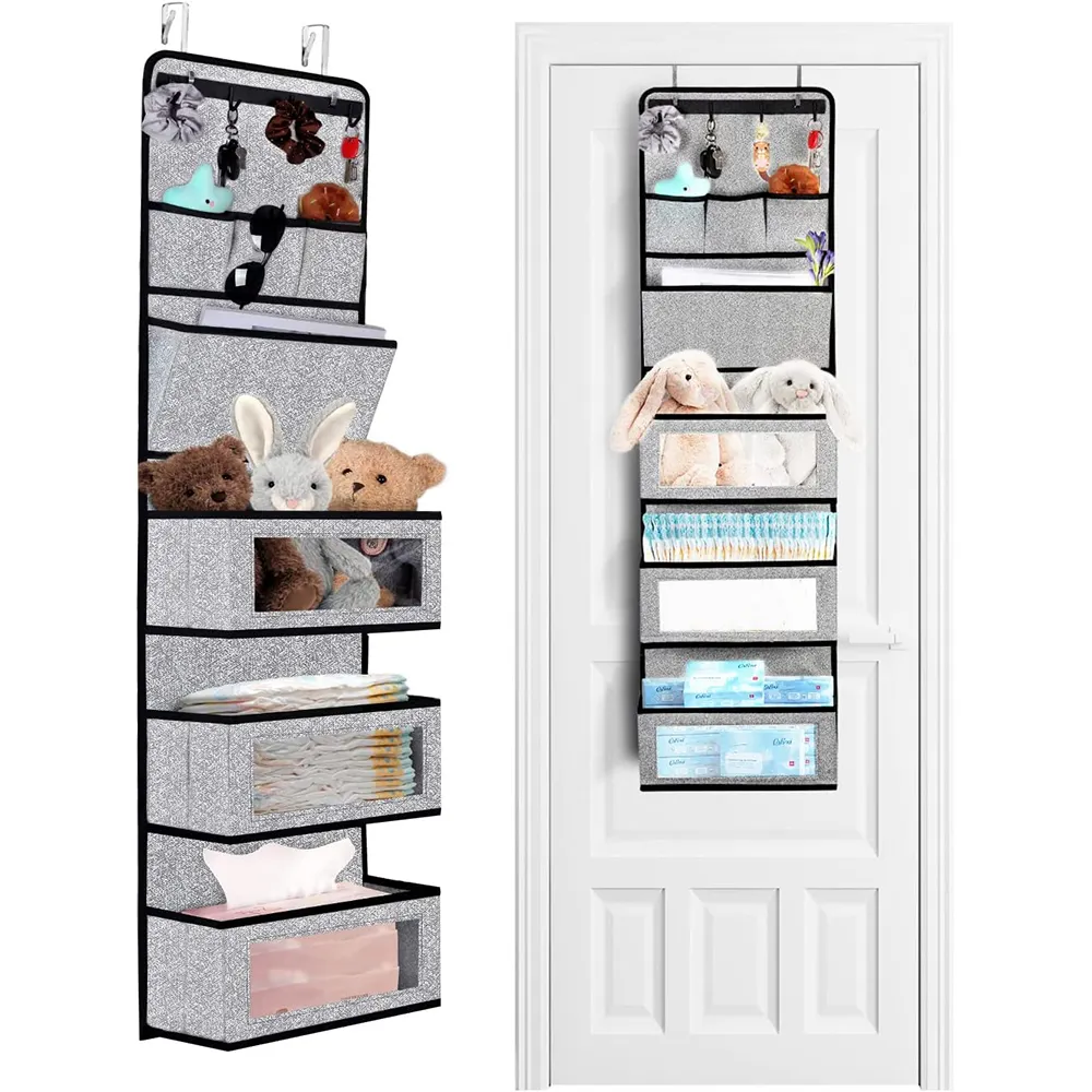 Hot Sale Hanging Closet Organizer Lagerung Vliesstoff über Tür hängen Organizer Kleidung Aufbewahrung tasche