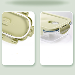 Rubbermaid Brilliance Leak-proof cách điện Hộp Ăn Trưa BPA-free thực phẩm lưu trữ Glass container với nắp kín bao bì carton - Product Image 3