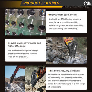 أمل وصول جديد SB43 نوع محاصر الكسارة مطرقة قوية الهيدروليكية الكسارة - Product Image 5