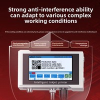Imprimante jet d'encre intelligente entièrement automatique haute vitesse et de précision pour l'impression de dates, logos, codes QR, codes grands et petits, en ligne
