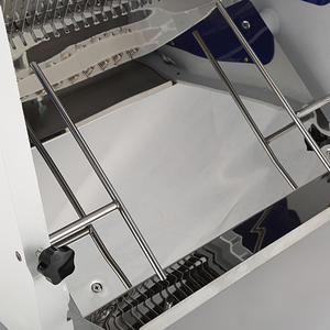 Chuyên nghiệp bánh nhiệm vụ nặng nề bánh mì điện Slicer Hướng dẫn sử dụng máy cắt bánh mì nướng Slicer máy - Product Image 6