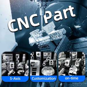 CNC personnalisé partie 5 axes services d'usinage aluminium acier inoxydable laiton titane composants fabrication de précision dans les délais - Product Image 1