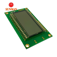 SMS3503C2 Modul Meter LCD 7 Segmen 3-1/2 Digit DC5V Pengukuran Tegangan Arus Modul Tampilan Terintegrasi PCB