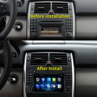 Autoradio Android 15 HFMidia pour Mercedes Benz CLK W209 Viano Vito Classe C/G W203 W463 W208 W168 Stéréo Carplay GPS WIFI Lecteurs