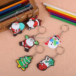 Llavero de Silicona con Diseño de Santa Claus, Bonito y Promocional al por Mayor, Pequeño Regalo de Navidad para Colgar en el Bolso - Product Image 4