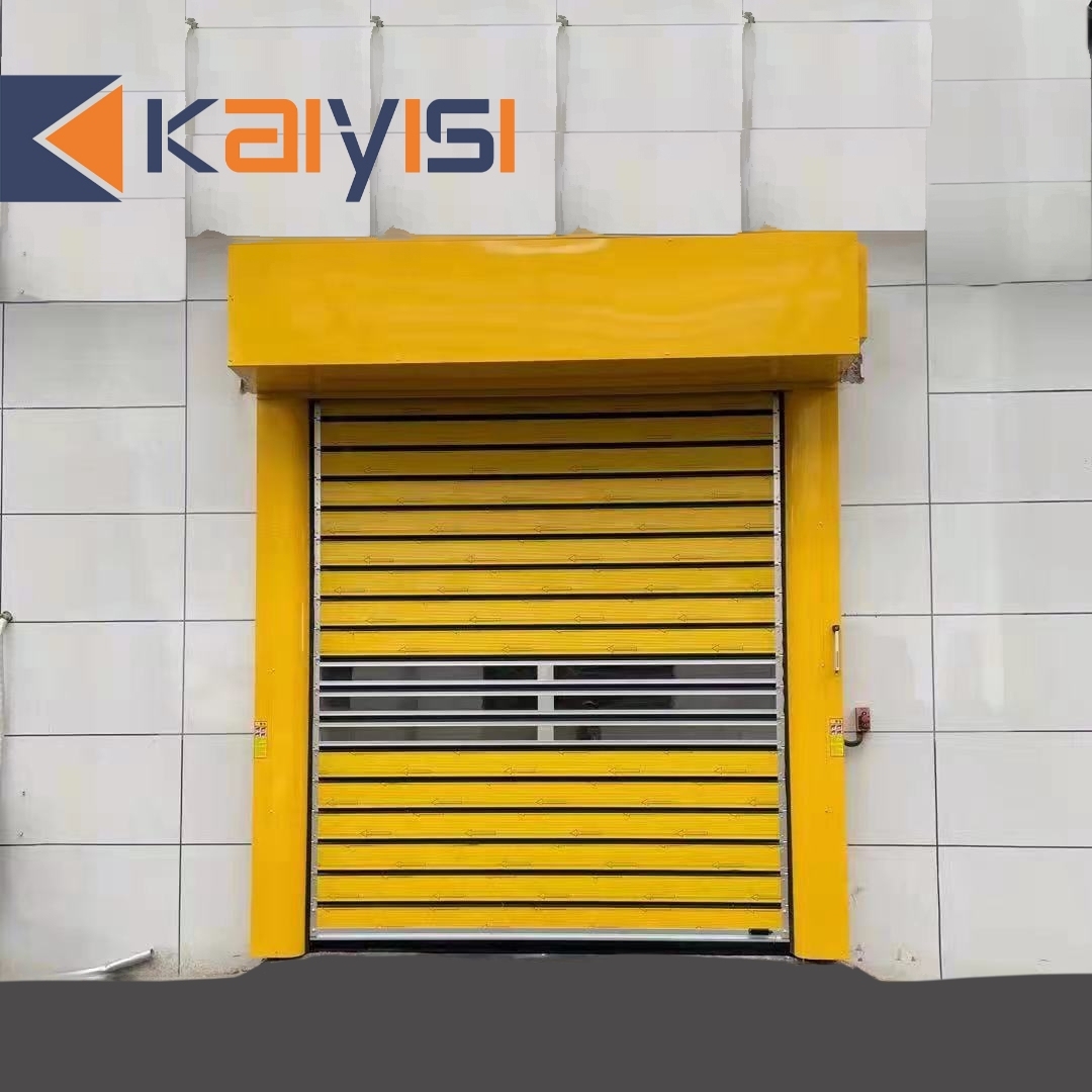 roll up clean room door