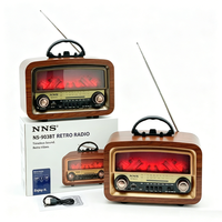 Radio portable multibandes rechargeable avec boîtier en plastique, lampe torche, lecteur MP3, radio NS-903BT