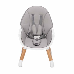 Chaise haute bébé moderne 2-en-1 réglable avec plateau amovible pour la vente en gros - Product Image 4