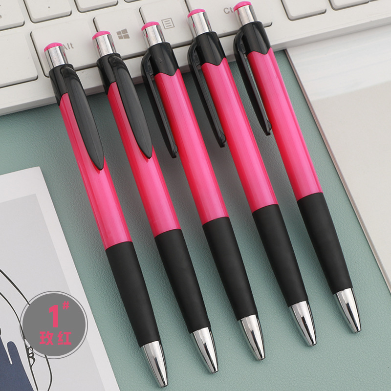 Stylo à bille - Rose rouge-1pc