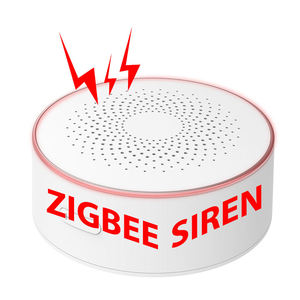 SMARSECUR Alarme de sécurité intelligente Zigbee Tuya pour la maison, Sirène stroboscopique Smart Life, Système anti-intrusion, Sirène sonore et lumineuse pour la maison - Product Image 2
