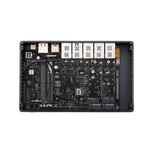 Ordinateur de bureau Qotom Q31172GT i7 1185G7 <span class=keywords><strong>TigerLake</strong></span>, 3 GHz, 4 cœurs, 10 ports Intel I226-V 2.5G LAN, mini PC pare-feu - Product Image 3