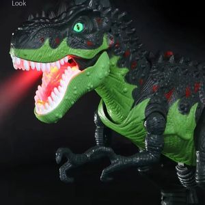Dinosaurio Eléctrico con Control Remoto para Niños, Tiranosaurio Rex con Función de Pulverización, Modelo de Simulación Súper Grande, Juguete de Animal Móvil que Pone Huevos - Product Image 4