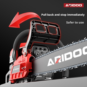 Zweitaktmotor 58cc 2800W Leistungsstarke Benzin-Kettensäge 20 Zoll Führungsschiene Deutsche Forstsäge Industriequalität Baumschneidewerkzeug OEM - Product Image 4