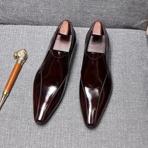 Chaussures habillées formelles pour hommes, chaussures de mariage, chaussures de bureau, printemps-hiver, Zapatillas Hombre Deportiva, Mocassin Homme, Derbi - Product Image 2