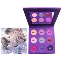 Nude Lidschatten-Palette Benutzer definierte Lidschatten-Palette Private Label 5G Wasserdichtes Lidschatten pulver Dry Deep Sace Lady Lidschatten