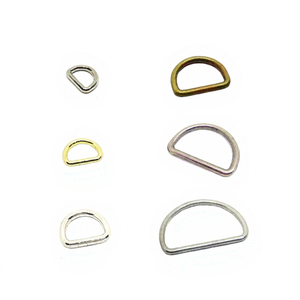 Sangle de sac à main en alliage avec boucle en D, plusieurs largeurs, sans plomb/nickel, certifiée OEKO-TEX, option logo personnalisé pour vêtements et sacs - Product Image 1