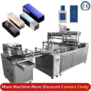 304 Stainless Steel Automatic Film Wrapping Machine for Hand Skin Care Product Packaging Easy Operation Food <b>Box</b> Packaging Machi - Product Image 3