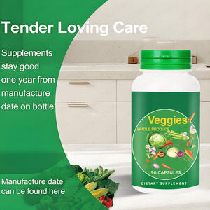 Forme galénique OEM nature bonbons gommeux Vitamines pour adultes Capsules de complément alimentaire entier avec mélange de fruits et légumes Suppléments à base de plantes - Product Image 3