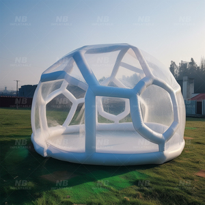 Carpa Inflable Tipo Domo para Fútbol, Carpa Burbuja de PVC, Invernadero para Acampar con Bomba de Aire, Resort 201505 Inflatab - Product Image 2