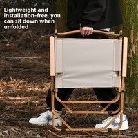 Chaise pliante d'extérieur en gros d'usine, style glamping portable, table et chaises de pique-nique, tabouret de pêche, ensemble de camping de plage