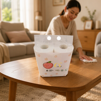 Papier toilette en pâte de bois vintage en gros ; personnalisable avec logos et motifs ; rouleaux de papier hygiénique multi-couches