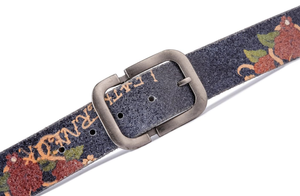 2024 Nieuwe Ontwerp Groothandel Custom Heren Echt Rundleer Met Printpatroon Mode <span class=keywords><strong>Peplum</strong></span> Riemen Voor Mannen - Product Image 5