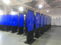 Kiosque à écran tactile de 43 pouces Affichage numérique HD super mince Android Écran LCD pour magasin de détail d'intérieur pour centre commercial