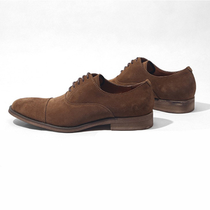 Fábrica de Zapatos China, Diseño Personalizado, Zapatos de Cuero 100% Hechos a Mano, Estilo Italiano, Zapatos de Gamuza para Hombre, Zapatos Casuales de Cuero para Hombre - Product Image 6