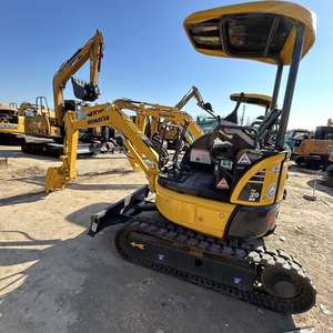 Gebrauchter Komatsu PC20MR Bagger für Bau/Landwirtschaft mit Niedriger Betriebsstundenzahl, Motorgetriebe, 2 Tonnen Betriebsgewicht - Product Image 6