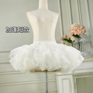 Falda de enagua de tul con volantes de crinolina grande para mujer, falda interior corta para vestidos de 15 años - Product Image 2