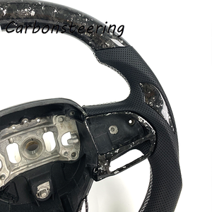 Volant en fibre de carbone forgée pour Chrysler 300C 300S SRT8 HEMI <span class=keywords><strong>V6</strong></span> V8 2011-2023 LD Custom OEM Fit Performance Upgrade - Product Image 4