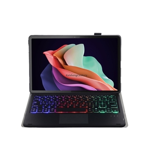 Custodia protettiva con tastiera wireless Bluetooth retroilluminata e touchpad per <span class=keywords><strong>Lenovo</strong></span> <span class=keywords><strong>Tab</strong></span> <span class=keywords><strong>M10</strong></span> Gen 3 TB-328FU 10.1" (3a generazione) - Articolo molto venduto - Product Image 4