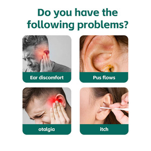 OEM Private Label orecchio gocce 15g per bambini adulti orecchie pulizia asciugatura acufene eliminando il liquido di ammorbidimento per il nuoto - Product Image 3