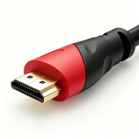 Câble flexible robuste plaqué or pour 4K60Hz, résistant aux plis (plus de 2000 plis), Plug & Play, pour HDTV, Gaming, Bureau, Conférence, Home Cinéma