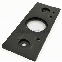 Interface audio Amplificateur Métal Aluminium Panneau avant Amplificateur Façade Haut-parleur Backboard Enclosure Chassis