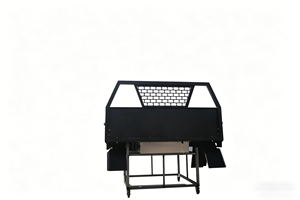 Steel Tool Crate With Latch Closure Portable Rectangular <b>Storage</b> <b>Box</b> For Workshop Use 420mm Width 350mm Depth - Product Image 4