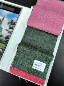 Abito 100% di fascia alta in lana vergine per uomo due monopetto da sposa abito da uomo Business grigio blu - Product Image 4