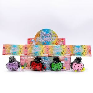 Produits mignons en gros, design créatif, jouets anti-stress Taba Mochi, jouets à presser en TPR, <span class=keywords><strong>coccinelle</strong></span> à sept étoiles, jouet à presser - Product Image 2