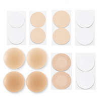 Cache-tétons jetables non tissés blancs de 4,5 cm pour hommes, invisibles et discrets, autocollants de poitrine pour chemises blanches, usage quotidien, OEM