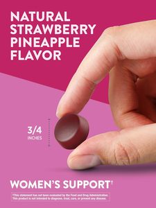 Gummies de vitamines PMS OEM/ODM à la pectine pour soulager le stress, les sautes d'humeur, gummies véganes pour équilibrer les hormones, gummies pour femmes - Product Image 4