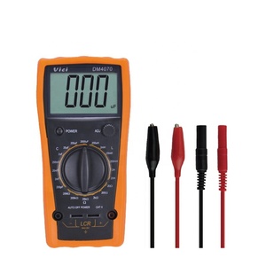 DM4070 Digital LCR Meter Multimeter 3 1/2 20H Induktansi 2000uF Kapasitansi 20Mohm Resistansi Self-discharge R C LCD Tester - Product Image 1