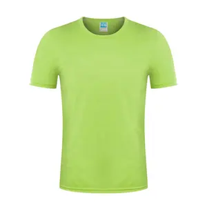 Leere Sublimation hemden 100 Polyester Weiß T-Shirts Großhandel Plus Size Herren T-Shirts Plain T-Shirt Benutzer definierte T-Shirt Druck
