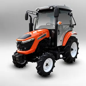 Tracteur agricole modèle Offres Spéciales 704 tracteur à cabine fermée 4WD toutes roues motrices chargeur tracteur